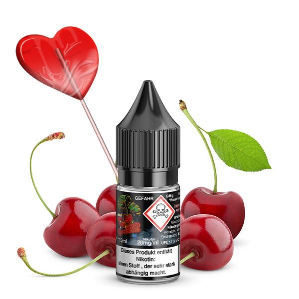 LÄDLA JUICE Volle Fresse Kirschlolli Nikotinsalz Liquid 10 ml