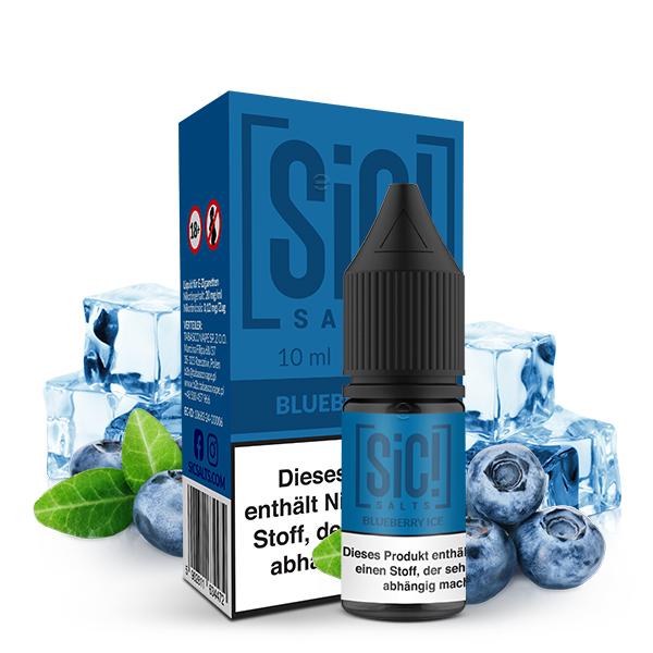 SIC! Blueberry Ice Nikotinsalz Liquid 10 ml