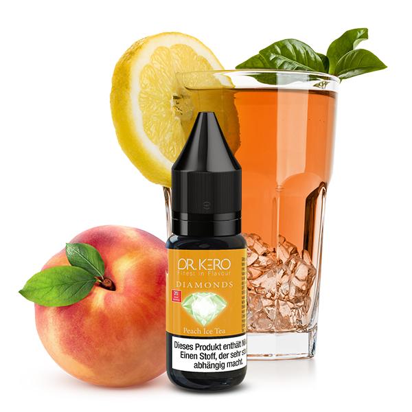 DR. KERO DIAMONDS Peach Ice Tea Nikotinsalz Liquid 10ml