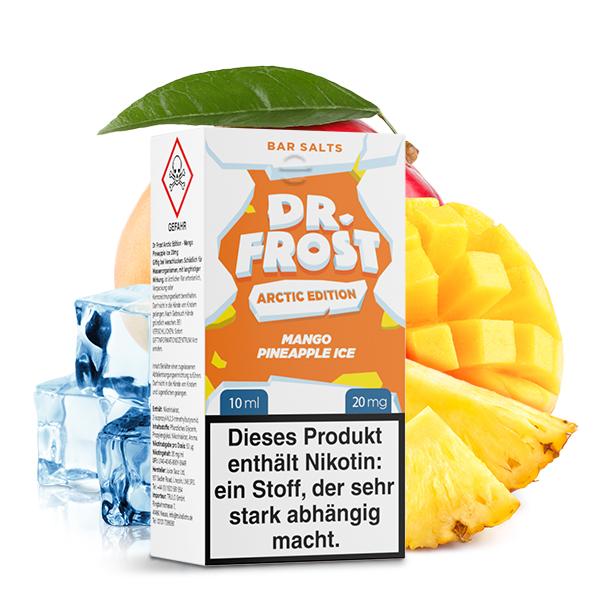 DR. FROST Arctic Edition Mango Pineapple Ice Nikotinsalz Liquid 10 ml