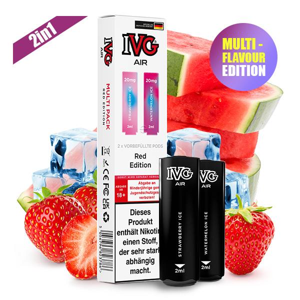 IVG Air Multi Flavour Prefilled Pods - Red Edition