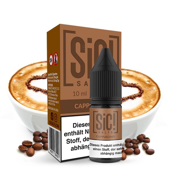 SIC! Cappuccino Nikotinsalz Liquid 10 ml