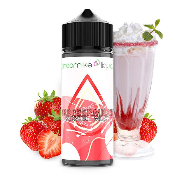 DREAMLIKE LIQUIDS MILK Erdbeermilch Aroma 10ml