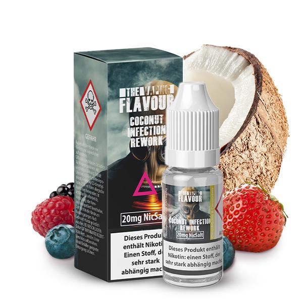 THE VAPING FLAVOUR Coconut Infection Rework Nikotinsalz Liquid 10ml