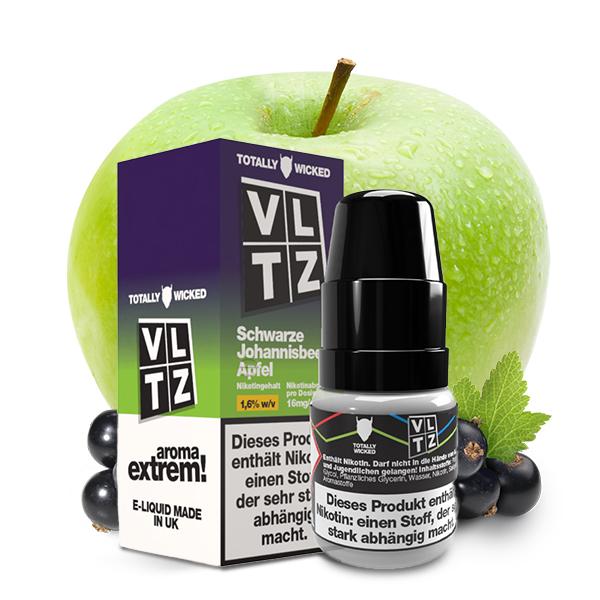 VLTZ Schwarze Johannisbeere Apfel Nikotinsalz Liquid 10ml