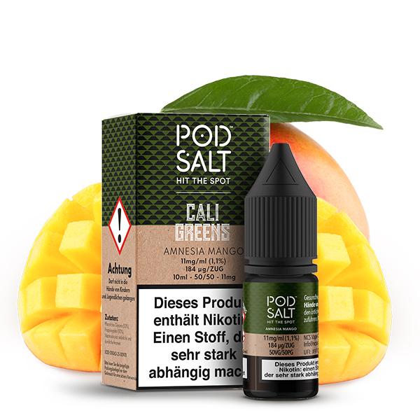 POD SALT FUSION Amnesia Mango Nikotinsalz Liquid 10 ml