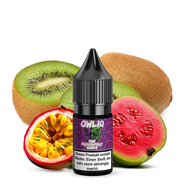 OWLIQ Kiwi Passionfruit Guava Nikotinsalz Liquid 10 ml