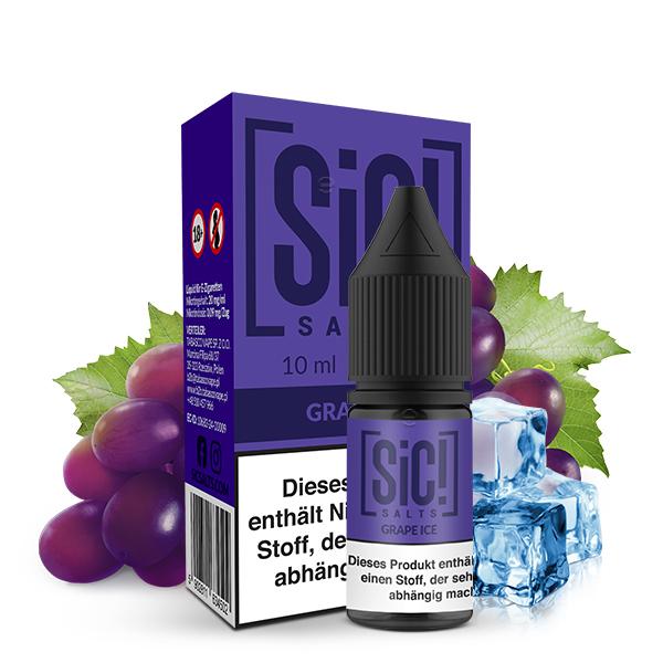 SIC! Grape Ice Nikotinsalz Liquid 10 ml