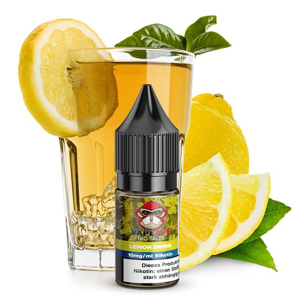 VAPEAPE Lemon Drink Nikotinsalz Liquid 10 ml