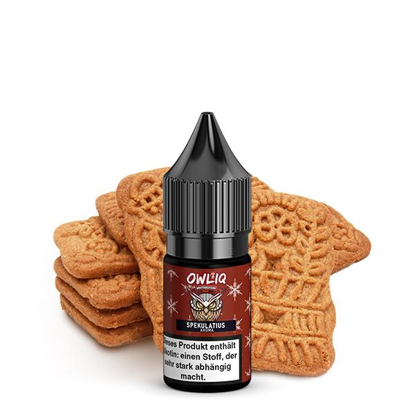 OWLIQ Weihnachtsedition Spekulatius Nikotinsalz Liquid 10 ml