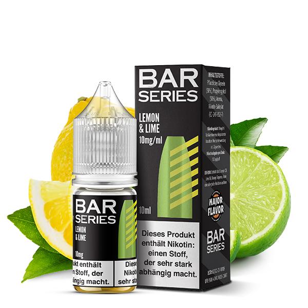 BAR SERIES Lemon &amp; Lime Nikotinsalz Liquid 10 ml