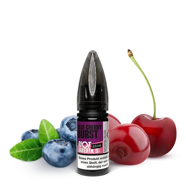 RIOT SQUAD BAR EDITION Blue Cherry Burst Nikotinsalz Liquid 10 ml