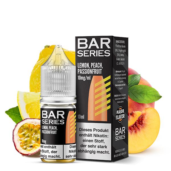 BAR SERIES Lemon Peach Passionfruit Nikotinsalz Liquid 10 ml