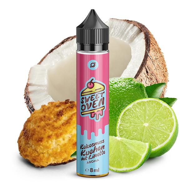 FLAVORVERSE SWEET OVEN Kokosnuss Kuchen mit Limette Aroma 8ml