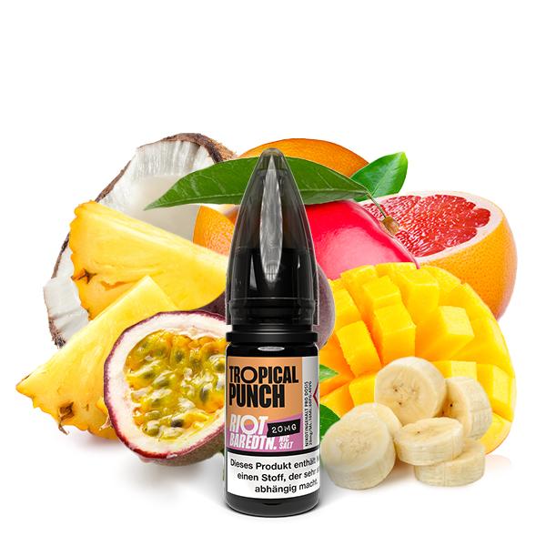 RIOT SQUAD BAR EDITION Tropical Punch Nikotinsalz Liquid 10 ml