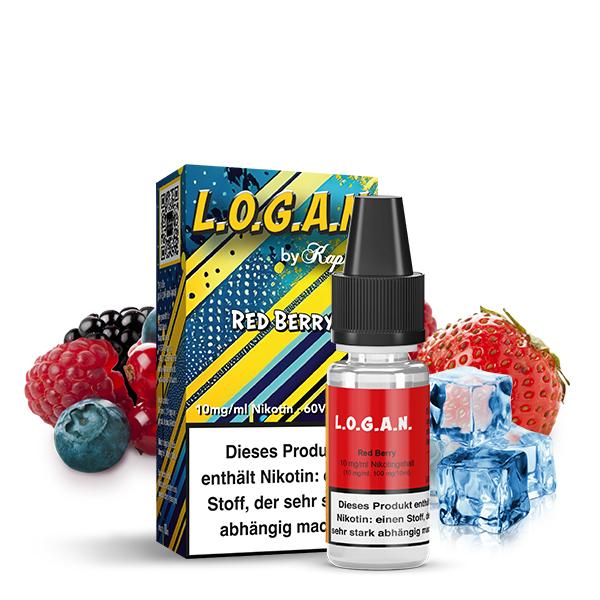 L.O.G.A.N. by Kapka&#039;s Flava Red Berry Nikotinsalz Liquid 10ml