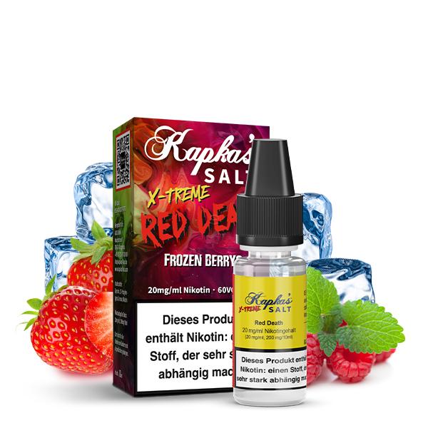 KAPKA&#039;S FLAVA Red Death Xtreme Nikotinsalz Liquid 10 ml