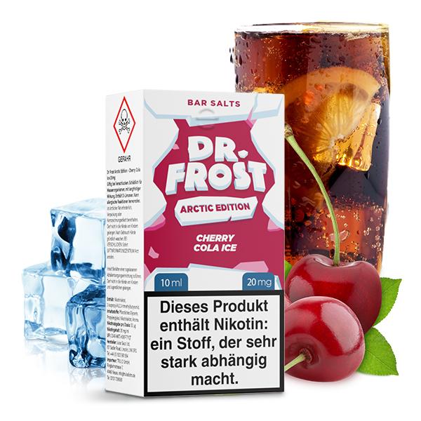 DR. FROST Arctic Edition Cherry Cola Ice Nikotinsalz Liquid 10 ml