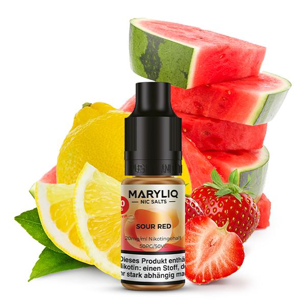 LOST MARY MARYLIQ Sour Red Nikotinsalz Liquid 10 ml