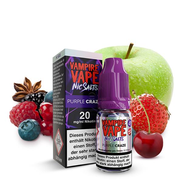 VAMPIRE VAPE Purple Craze Nikotinsalz Liquid 10 ml