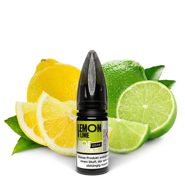 RIOT SQUAD BAR EDITION Lemon &amp; Lime Nikotinsalz Liquid 10 ml