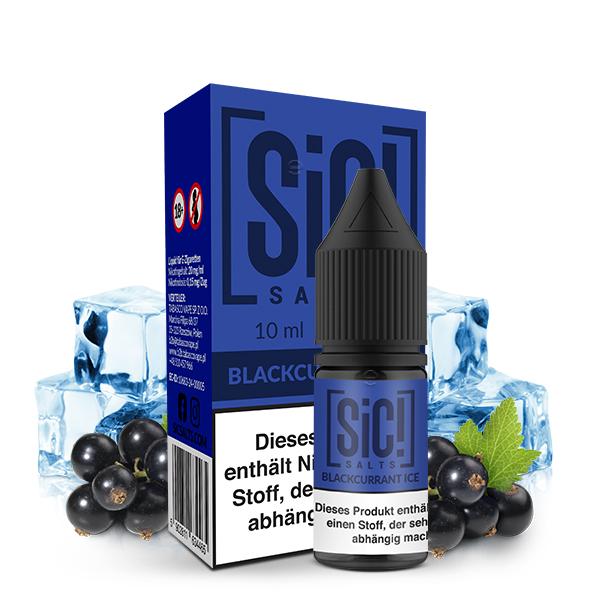 SIC! Blackcurrant Ice Nikotinsalz Liquid 10 ml