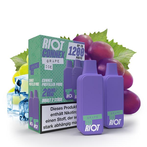 2x RIOT SQUAD Connex Pod - Grape Ice