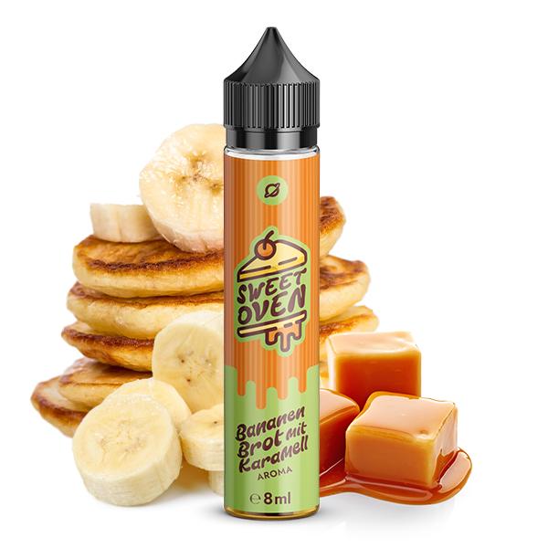 FLAVORVERSE SWEET OVEN Bananen Brot mit Karamell Aroma 8ml