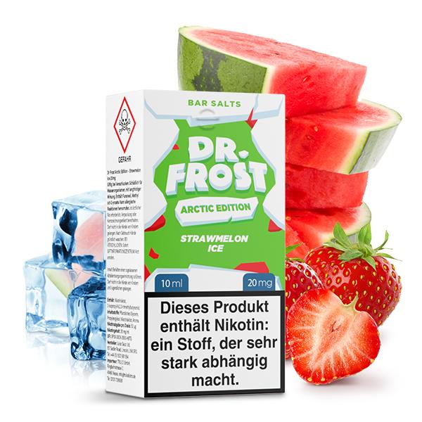 DR. FROST Arctic Edition Strawmelon Ice Nikotinsalz Liquid 10 ml