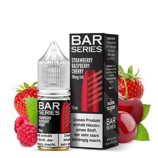 BAR SERIES Strawberry Raspberry Cherry Nikotinsalz Liquid 10 ml