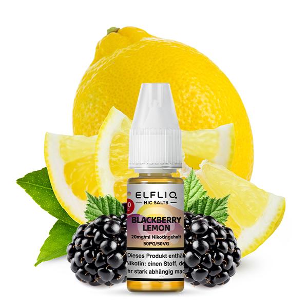 ELFBAR ELFLIQ Blackberry Lemon Nikotinsalz Liquid 10 ml