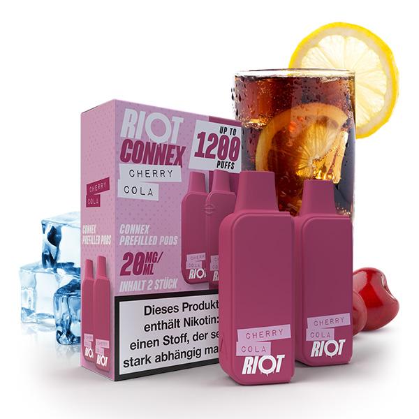 2x RIOT SQUAD Connex Pod - Cherry Cola