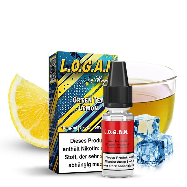 L.O.G.A.N. by Kapka&#039;s Flava Green Tea Lemon Nikotinsalz Liquid 10ml