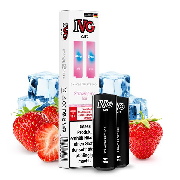 2x IVG Air Prefilled Pod - Strawberry Ice