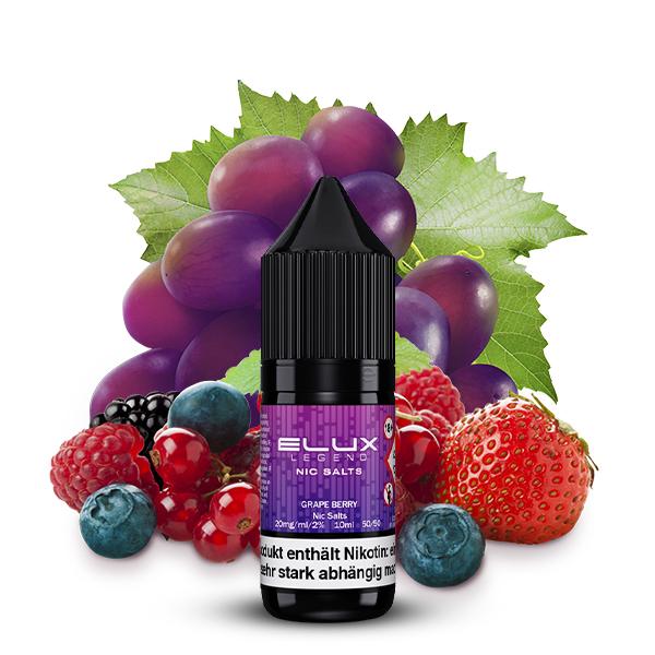 ELUX Grape Berry Nikotinsalz Liquid 10 ml