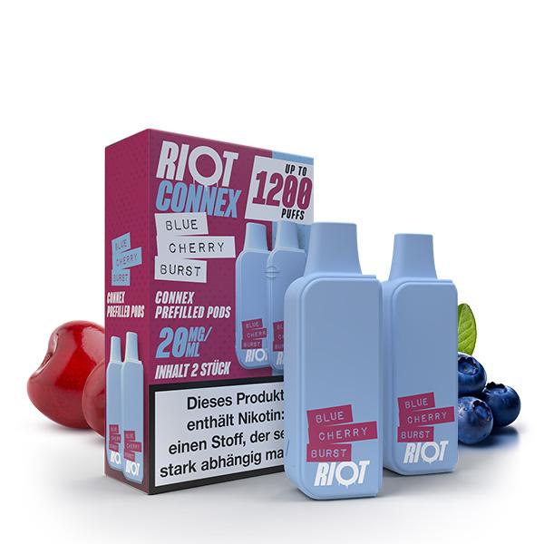 2x RIOT SQUAD Connex Pod - Blue Cherry Burst