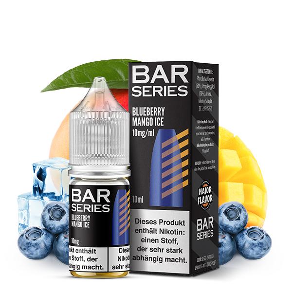 BAR SERIES Blueberry Mango Ice Nikotinsalz Liquid 10 ml