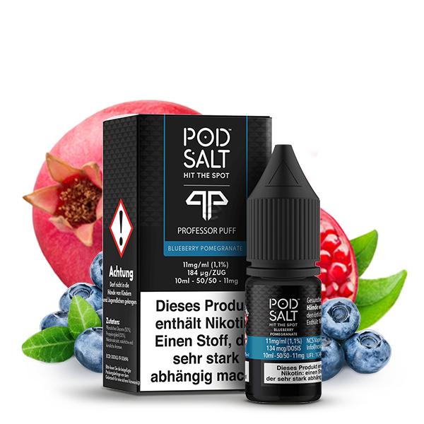 POD SALT FUSION Blueberry Pomegranate Nikotinsalz Liquid 10 ml