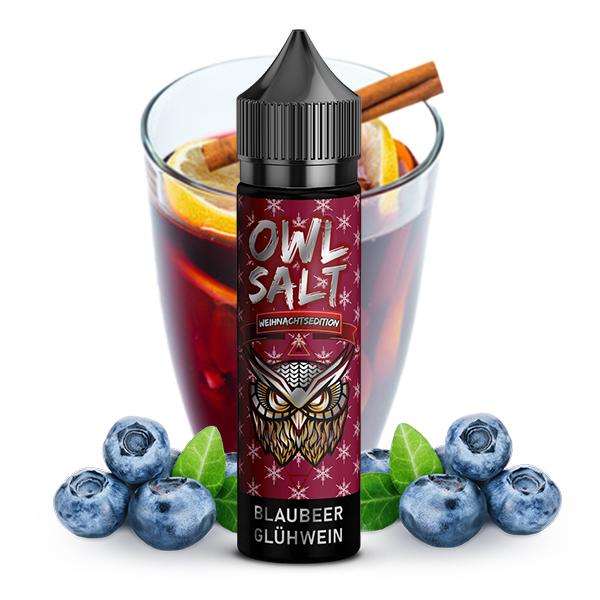 OWL SALT Weihnachtsedition Blaubeer Glühwein Aroma 10ml