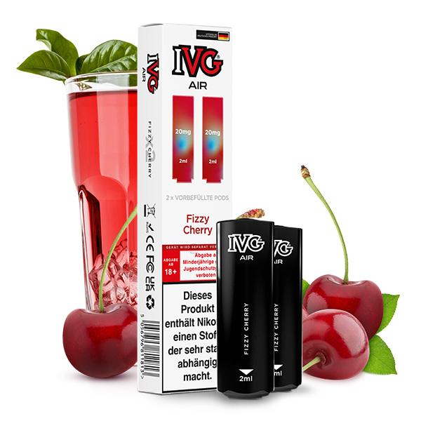 2x IVG Air Prefilled Pod - Fizzy Cherry