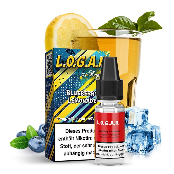 L.O.G.A.N. by Kapka&#039;s Flava Blueberry Lemonade Nikotinsalz Liquid 10ml