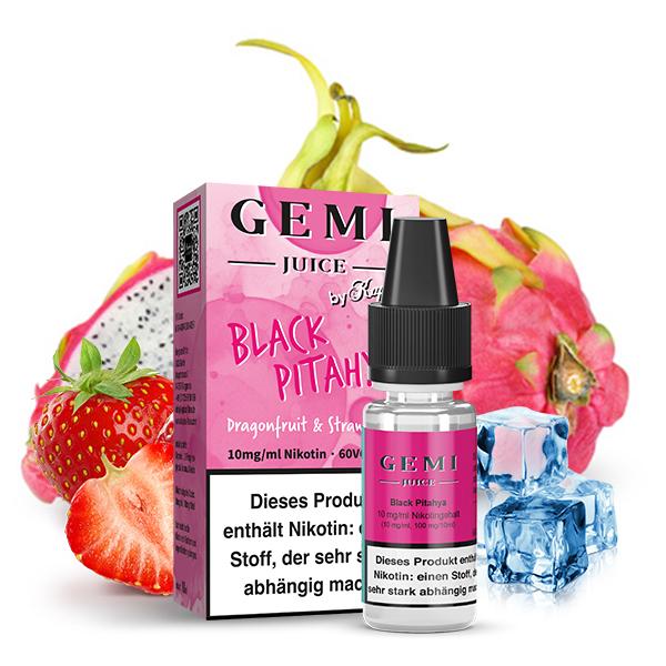 GEMI JUICE by Kapka&#039;s Flava Black Pitahya Nikotinsalz Liquid 10ml