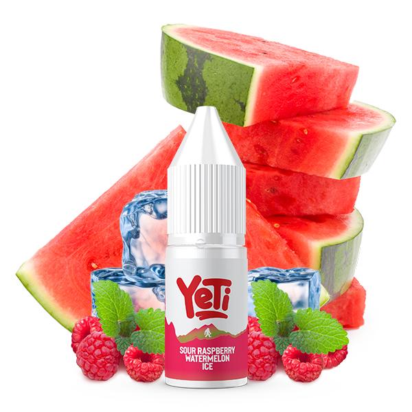 YETI SUMMIT Sour Raspberry Watermelon Ice Nikotinsalz Liquid 10 ml