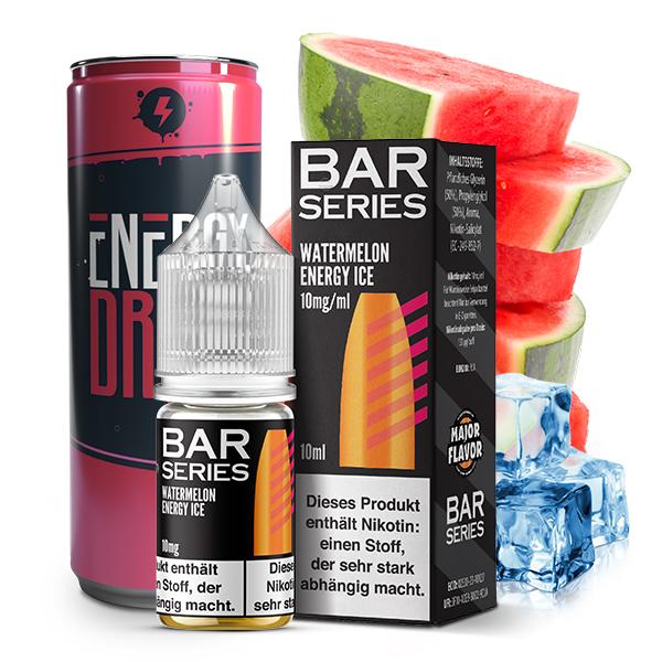 BAR SERIES Watermelon Energy Ice Nikotinsalz Liquid 10 ml