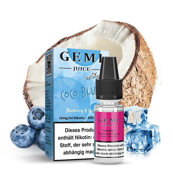 GEMI JUICE by Kapka&#039;s Flava Coco Blue Nikotinsalz Liquid 10ml