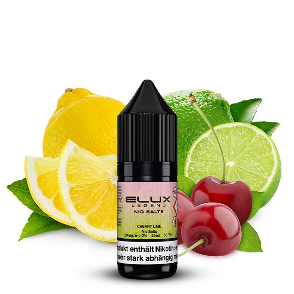 ELUX Cherry Lime Nikotinsalz Liquid 10 ml