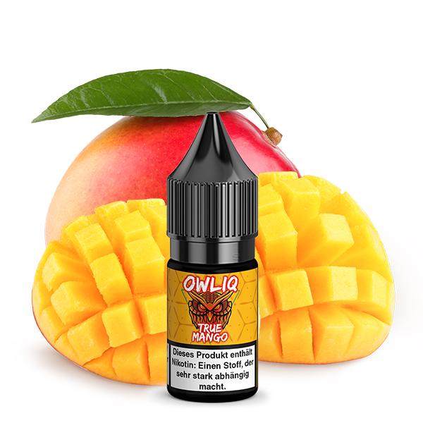 OWLIQ True Mango Nikotinsalz Liquid 10 ml